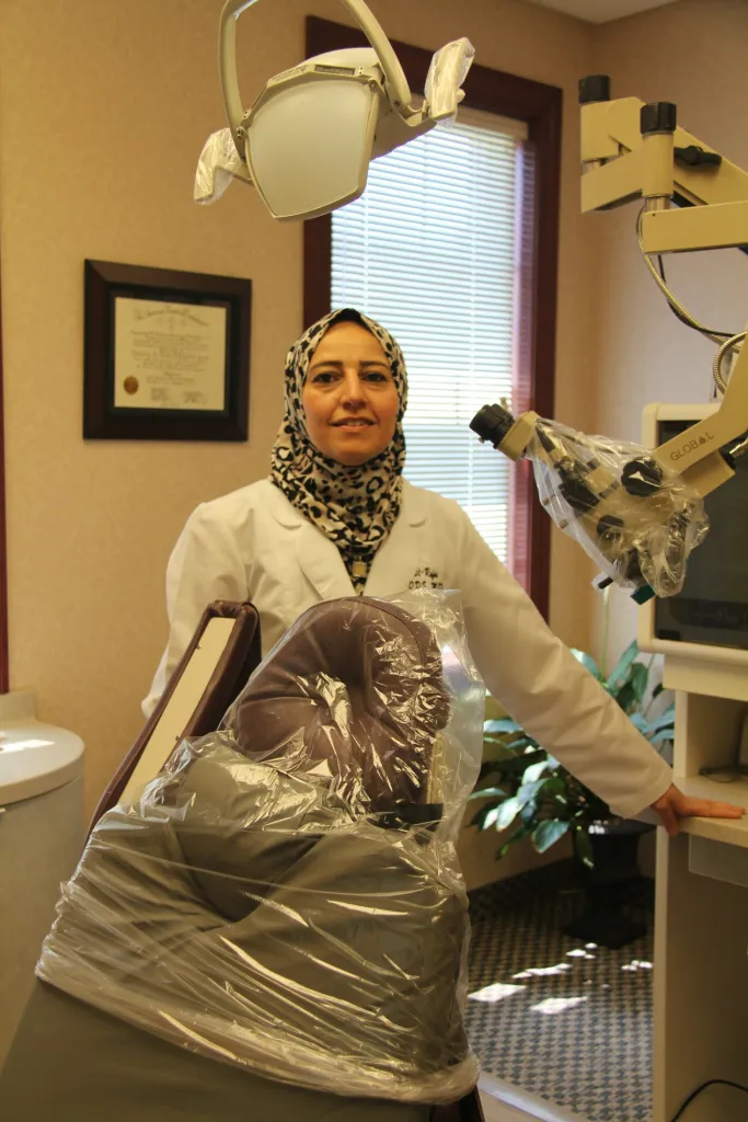 Dr. El-Refai in patient room